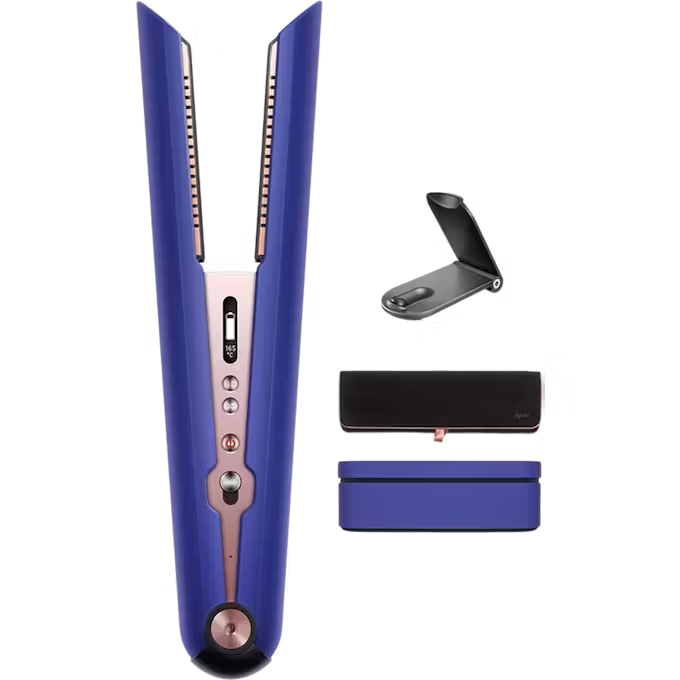 Dyson Corrale™ hair straightener Vinca Blue/Rosé
