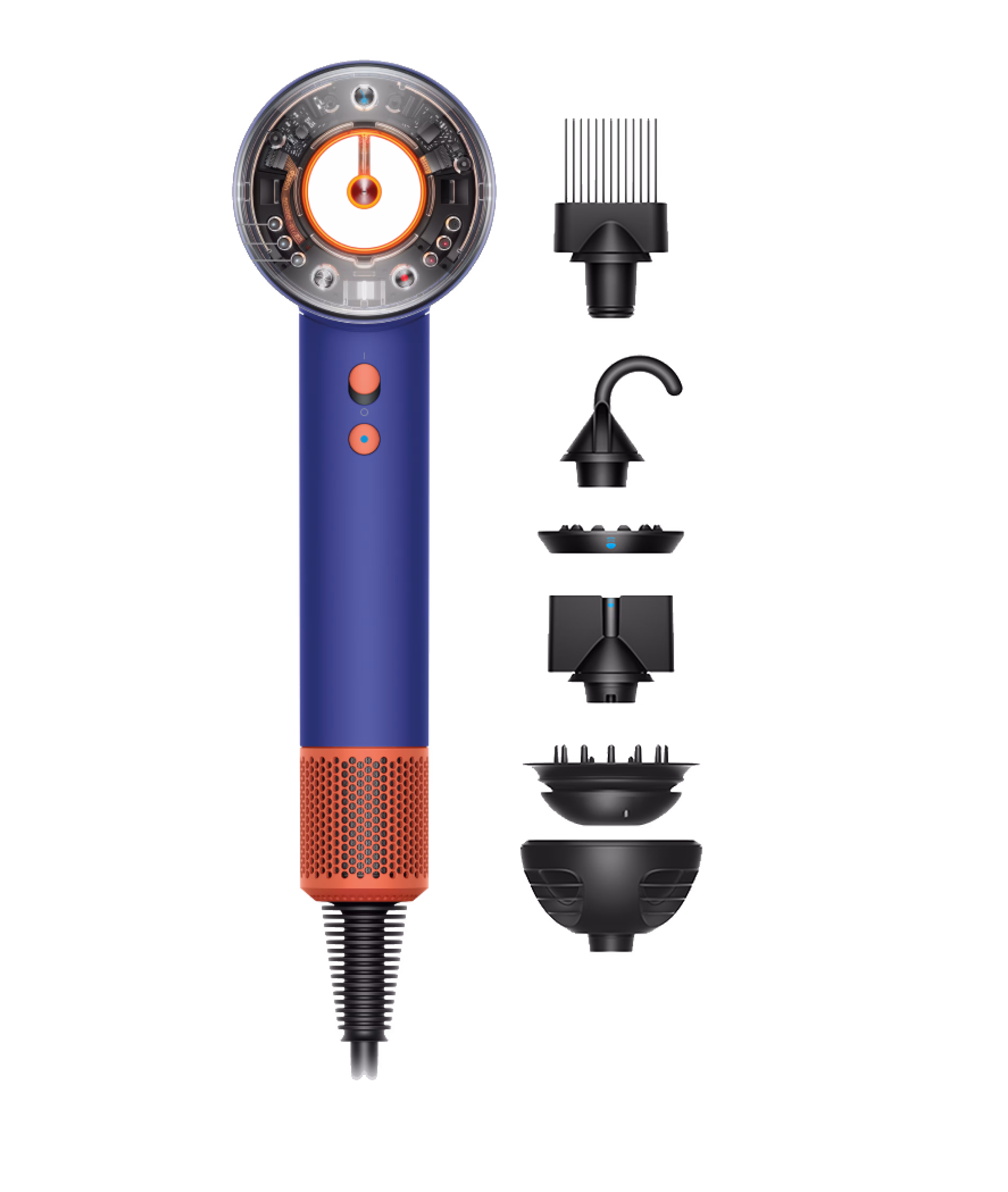 Dyson Supersonic Nural™ hair dryer Vinca Blue Patina/Topaz