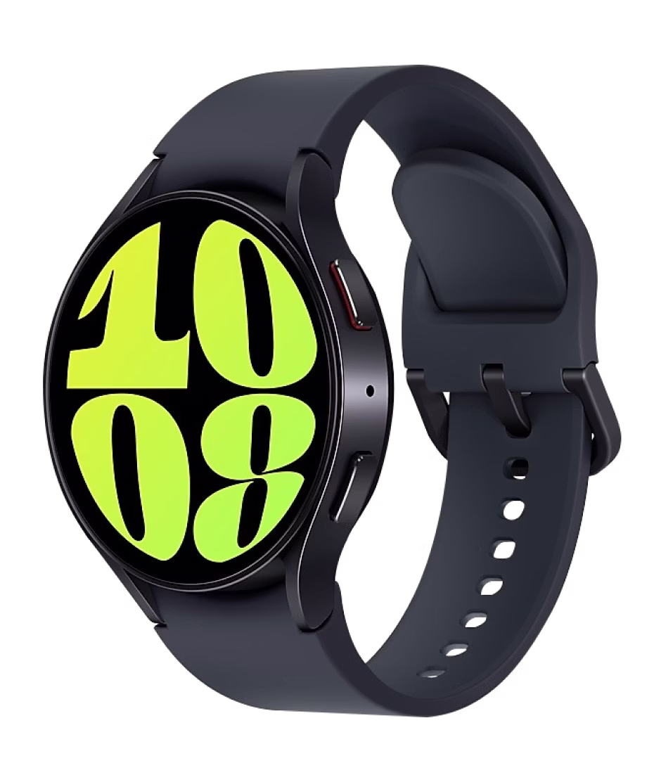 Samsung Galaxy Watch 6 Bluetooth 44mm Graphite Case with Graphite M/L Sport Band