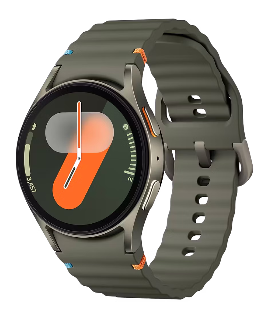 Samsung Galaxy Watch 7 Bluetooth 40mm Green Case with Green Sport Band M/L