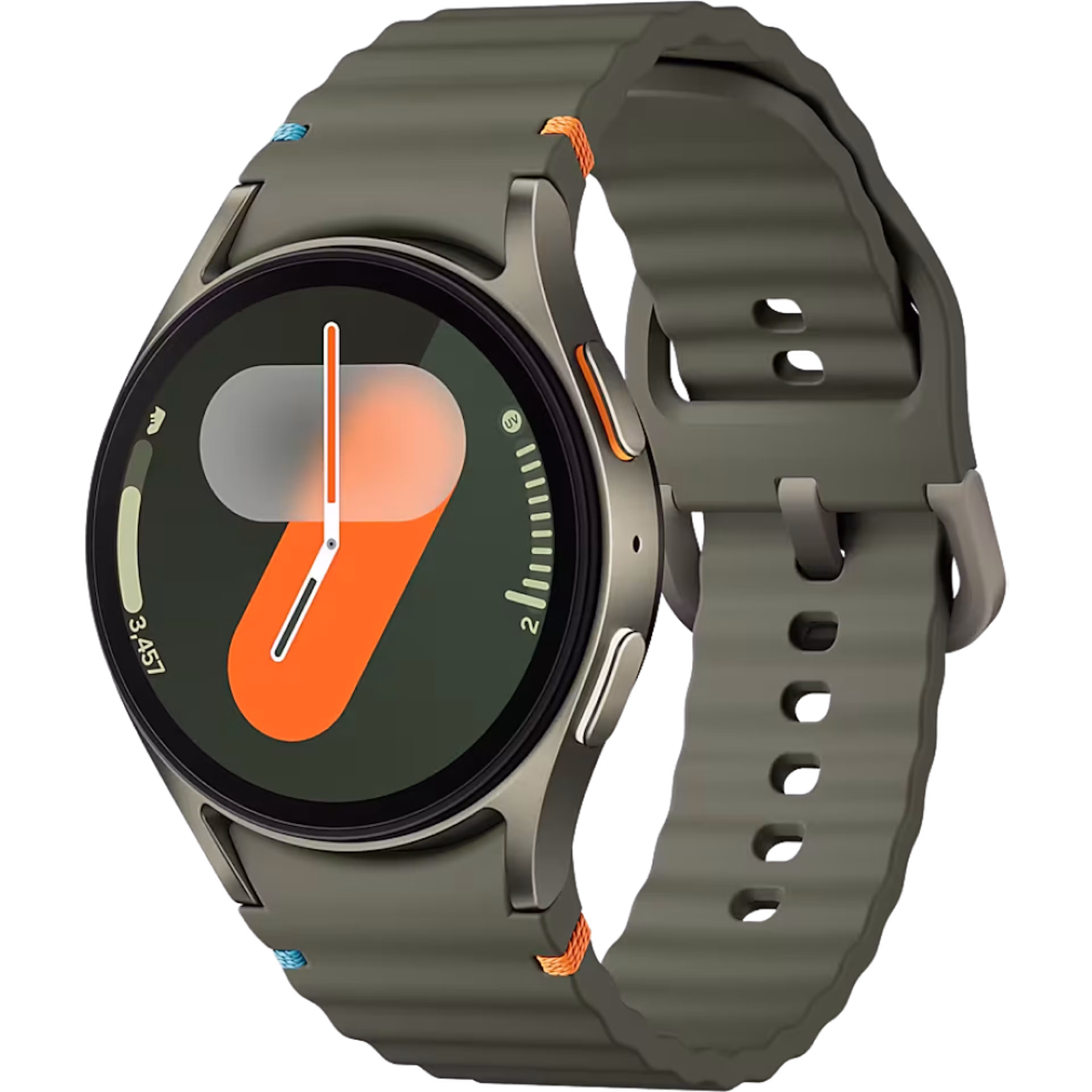 Samsung Galaxy Watch 7 Bluetooth 40mm Green Case with Green Sport Band M/L