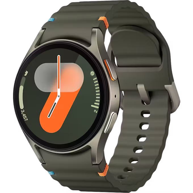 Samsung Galaxy Watch 7 Bluetooth 40mm Green Case with Green Sport Band S/M
