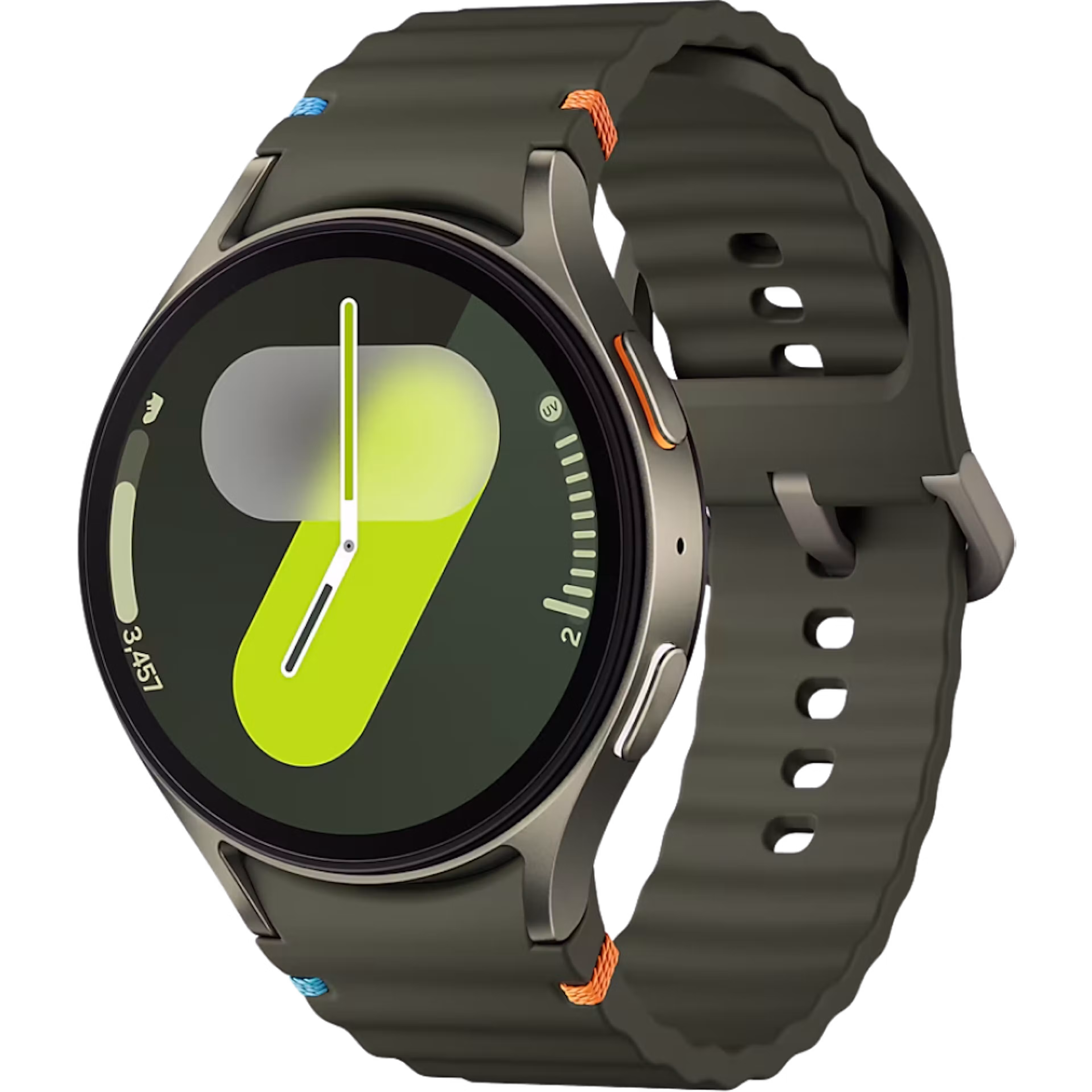 Samsung Galaxy Watch 7 Bluetooth 44mm Green Case with Green Sport Band M/L