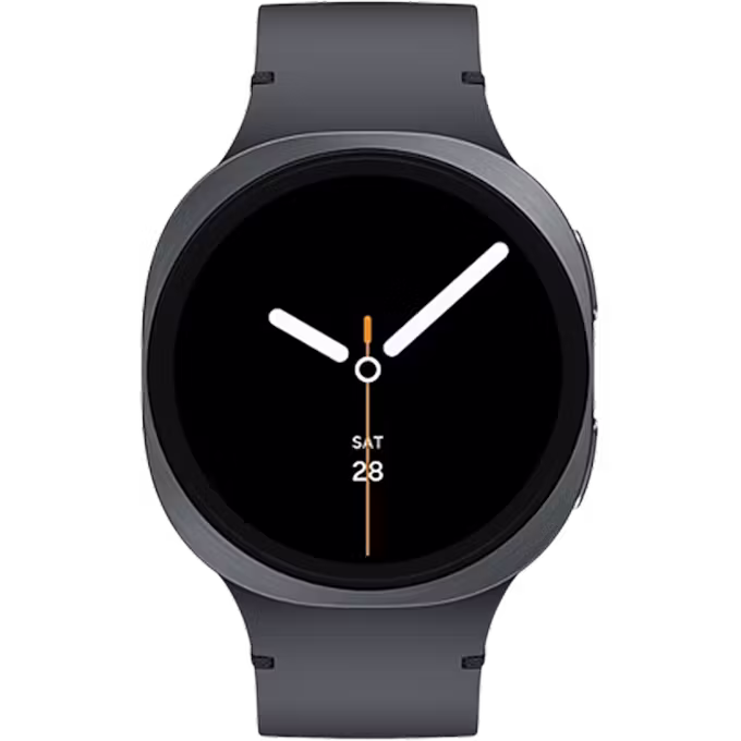 Samsung Galaxy Watch8 44mm Graphite Case with Graphite Sport Band M/L