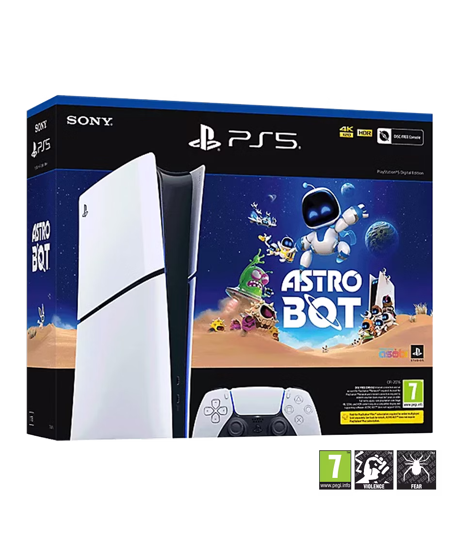 Sony PlayStation®5 Digital Edition Console - ASTRO BOT Bundle (model group - slim)