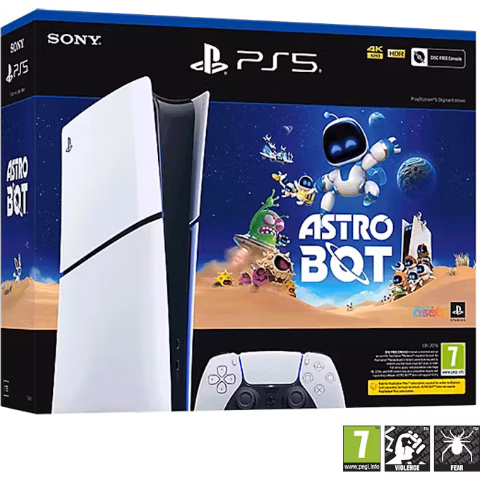 Sony PlayStation®5 Digital Edition Console - ASTRO BOT Bundle (model group - slim)