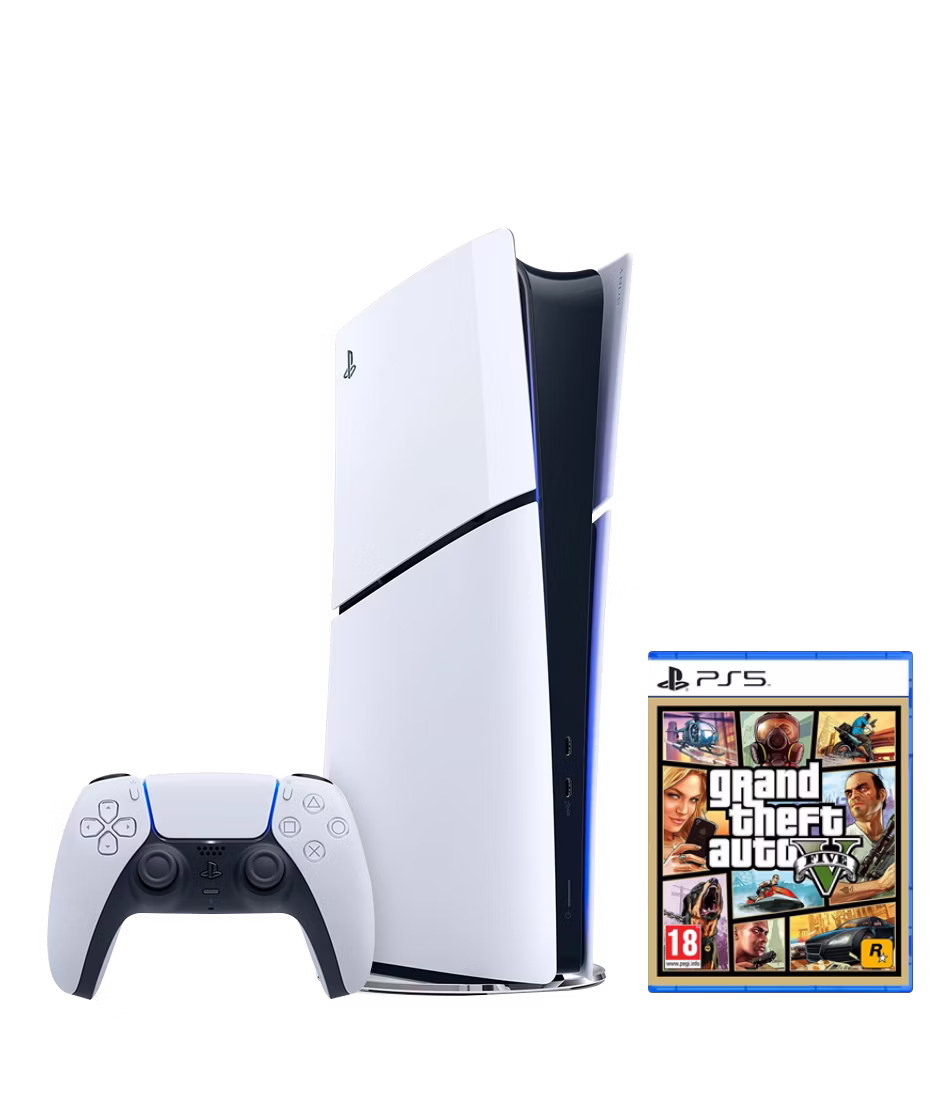 Sony PlayStation®5 Digital Edition Console - 825GB with GTA 5 Bundle
