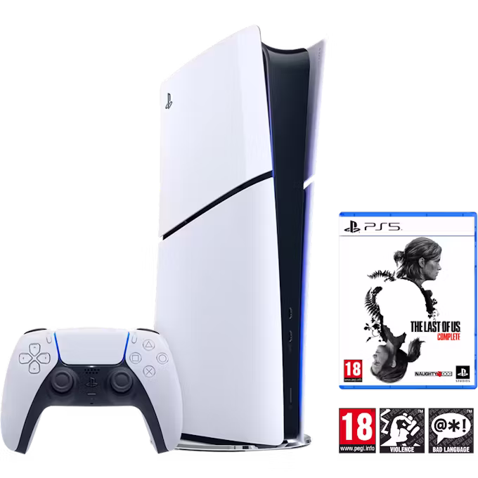 Sony PlayStation®5 Digital Edition Console - 825GB with The Last of Us™ Complete