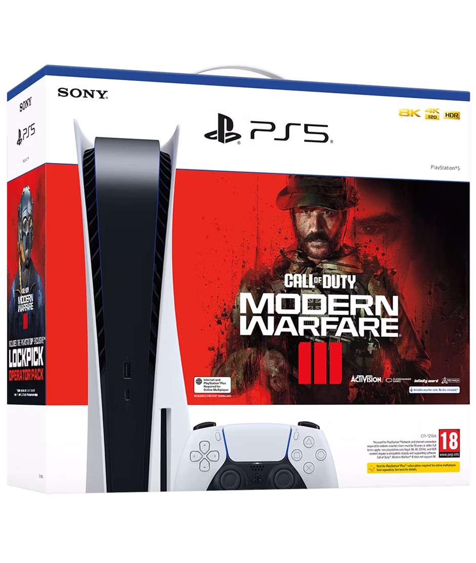 Sony PlayStation 5 Disc Edition with Modern Warfare III Bundle