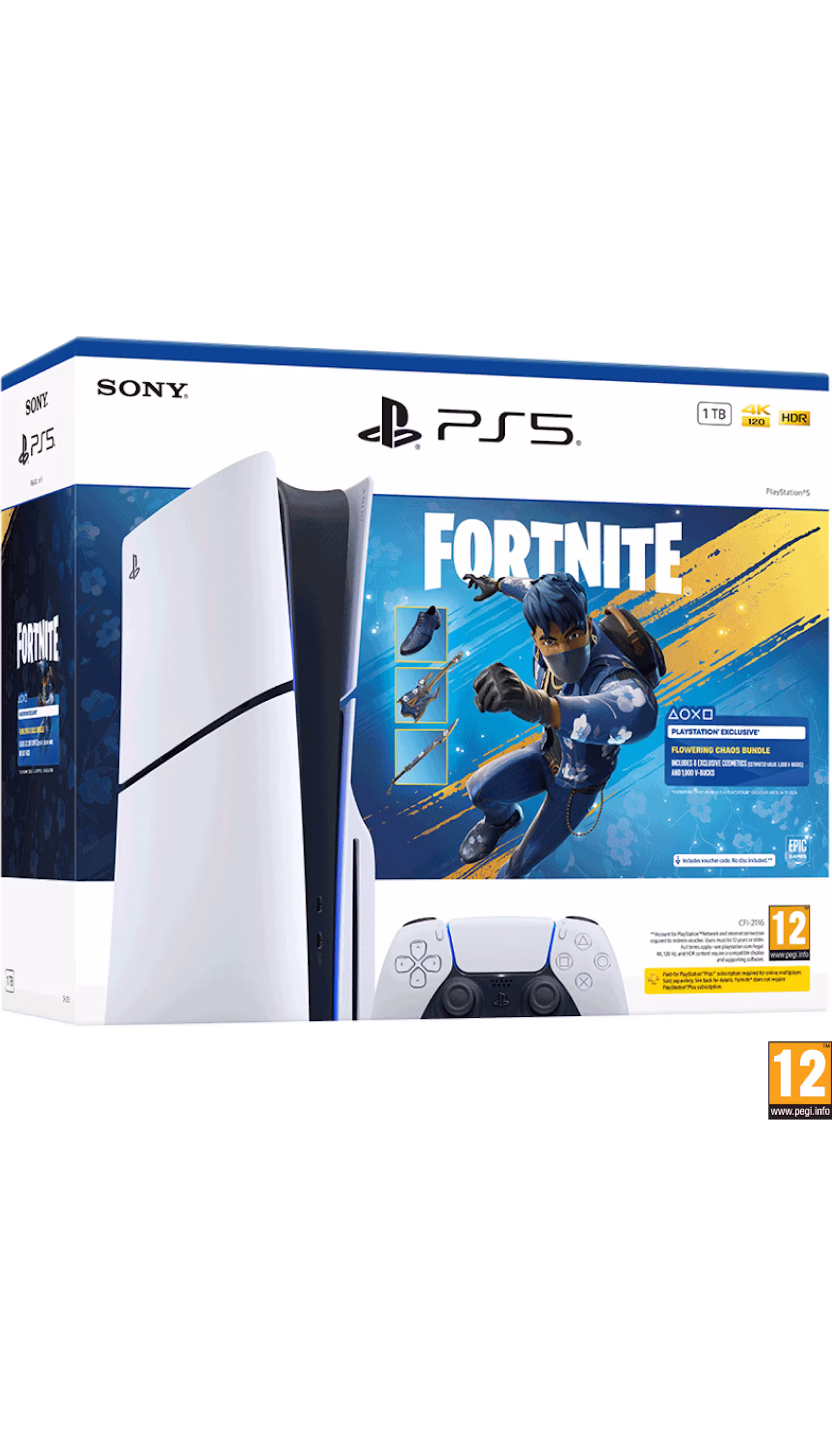 PlayStation®5 Console - 1TB - Fortnite Flowering Chaos Bundle