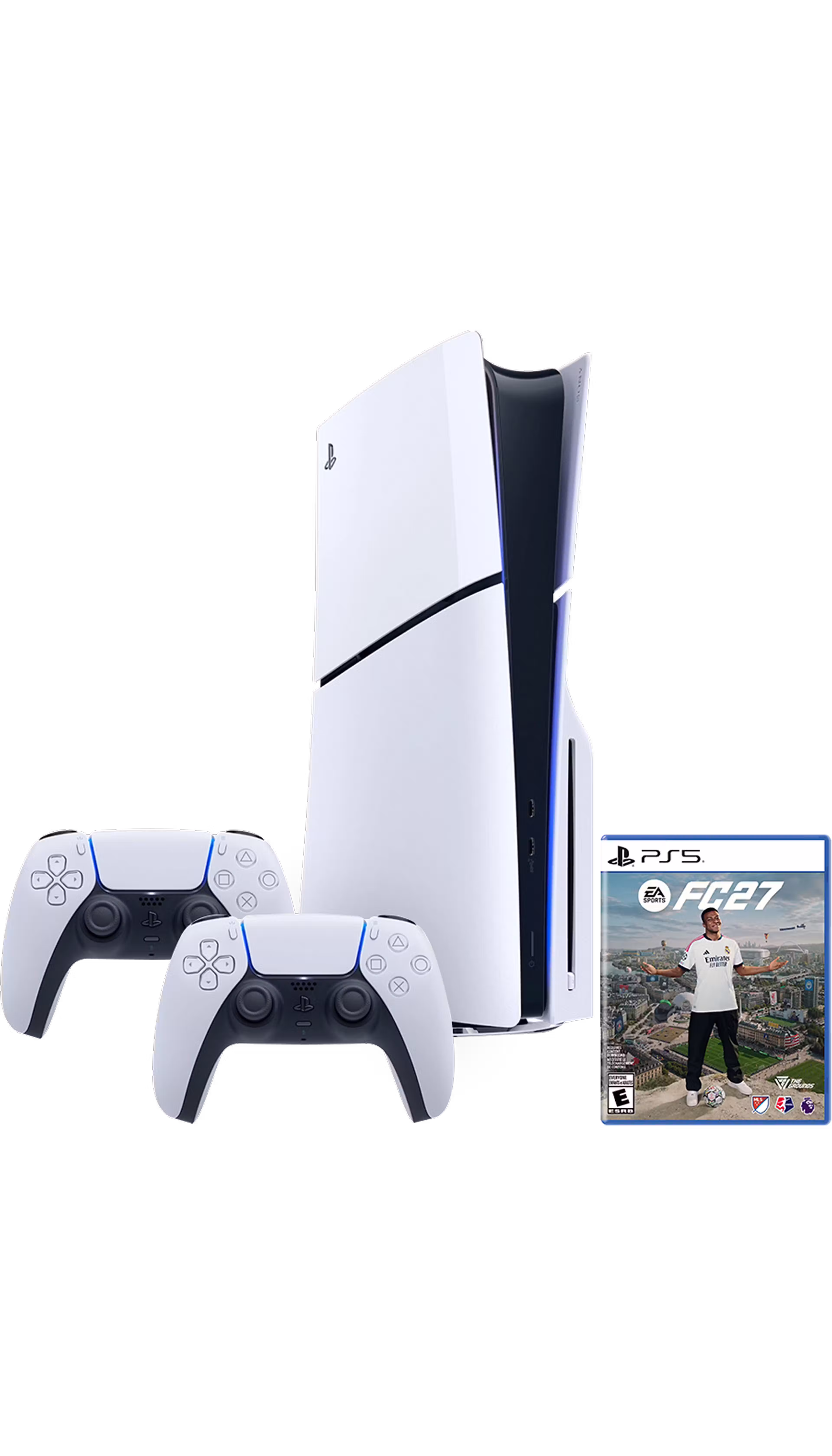 PlayStation®5 Console 1TB - Two DualSense® Wireless Controllers Bundle with EA Sports FC 27