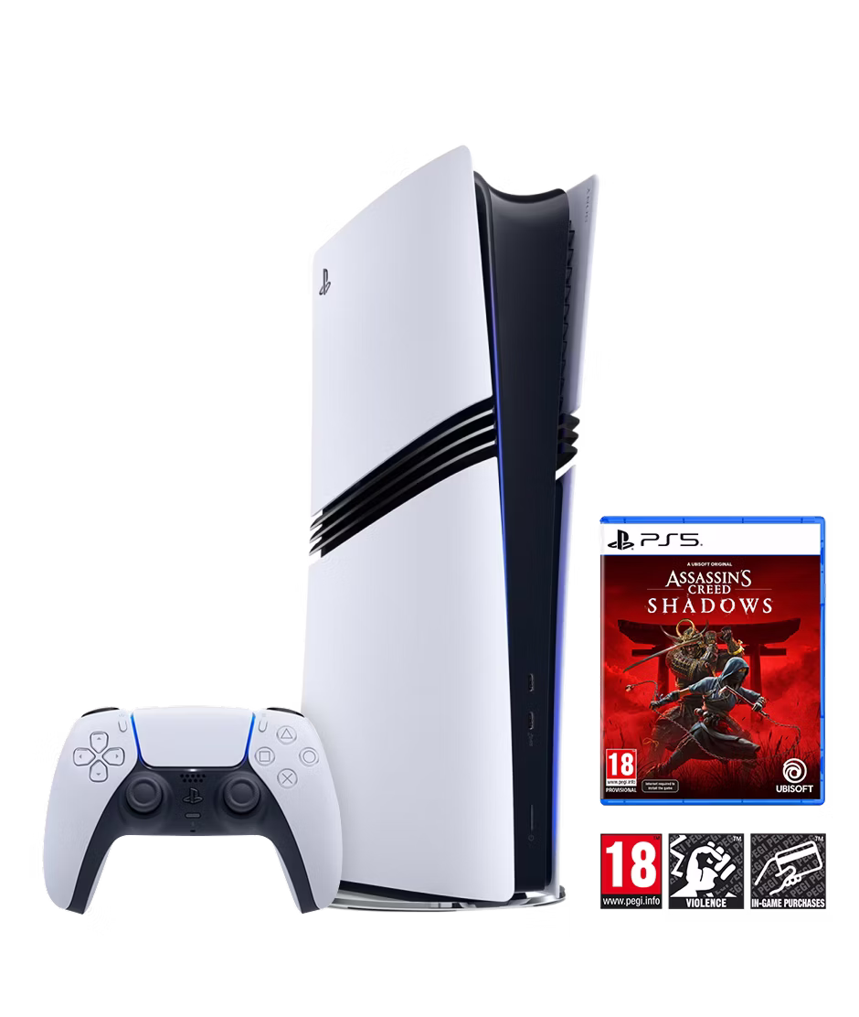 Sony PlayStation®5 Pro Console - 2 TB with Assassin's Creed Shadows Bundle