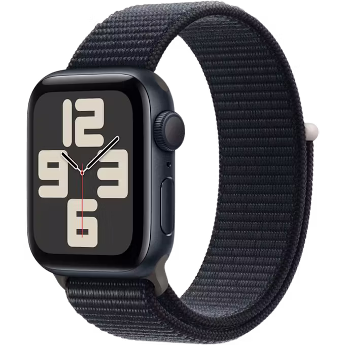 Apple Watch SE (2023) GPS 40mm Midnight Aluminium Case with Midnight Sport Loop