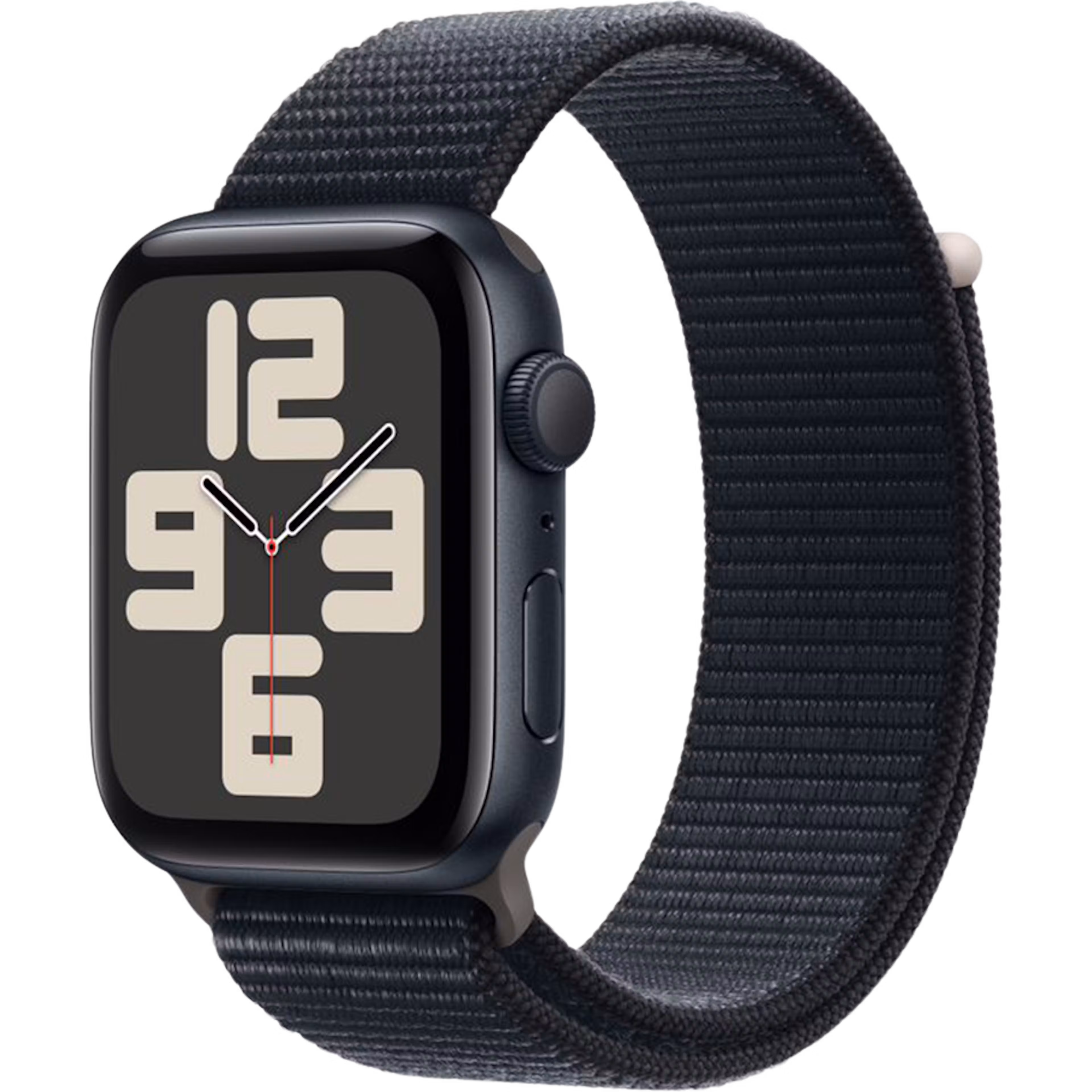 Apple Watch SE (2023) GPS 44mm Midnight Aluminium Case with Midnight Sport Loop